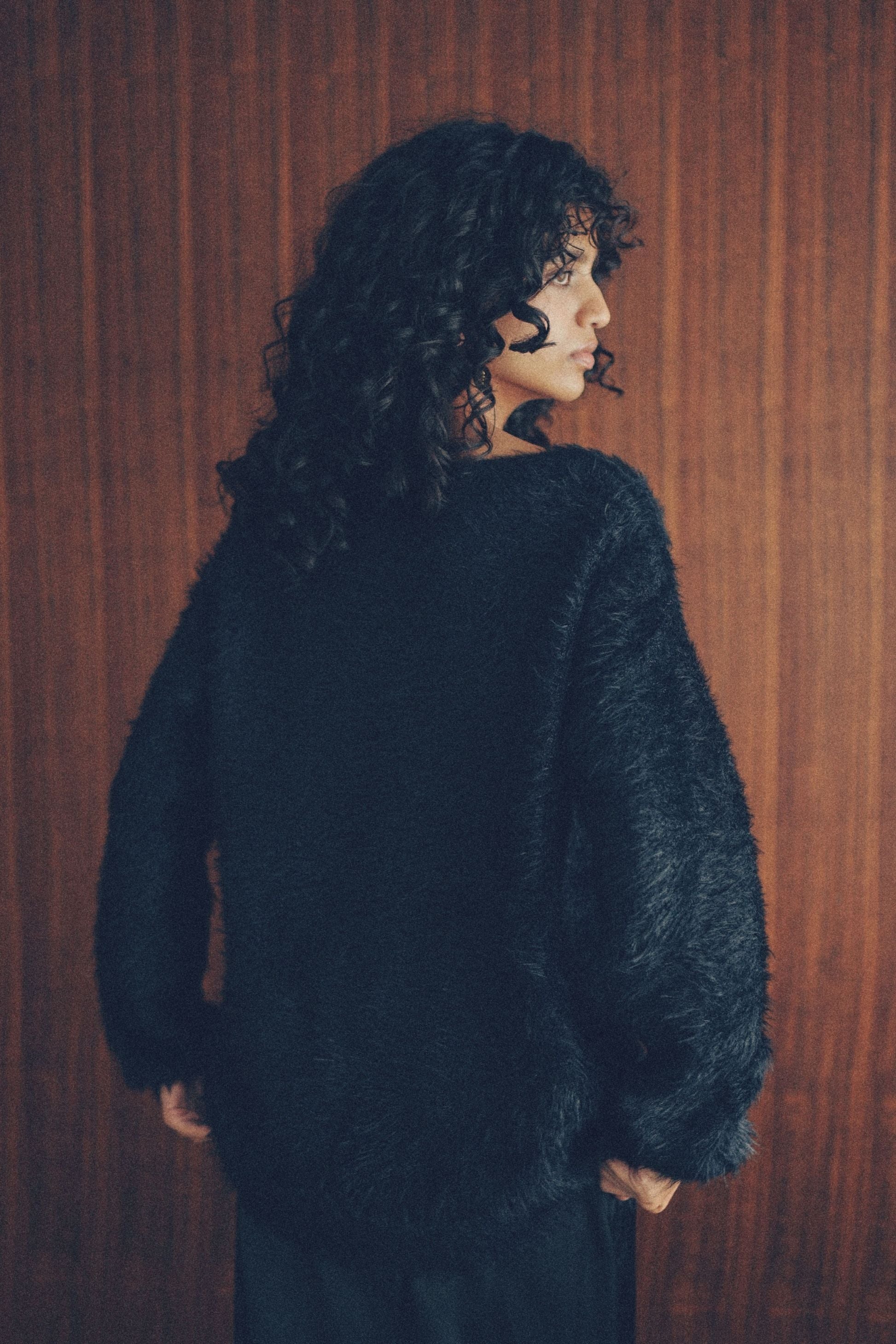 Feather 2way knit【BLACK】