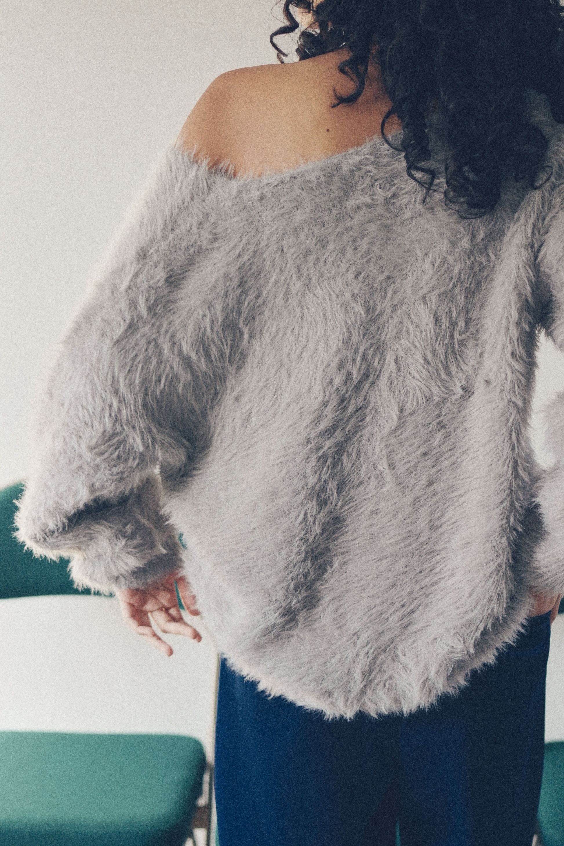 Feather 2way knit【GRY】