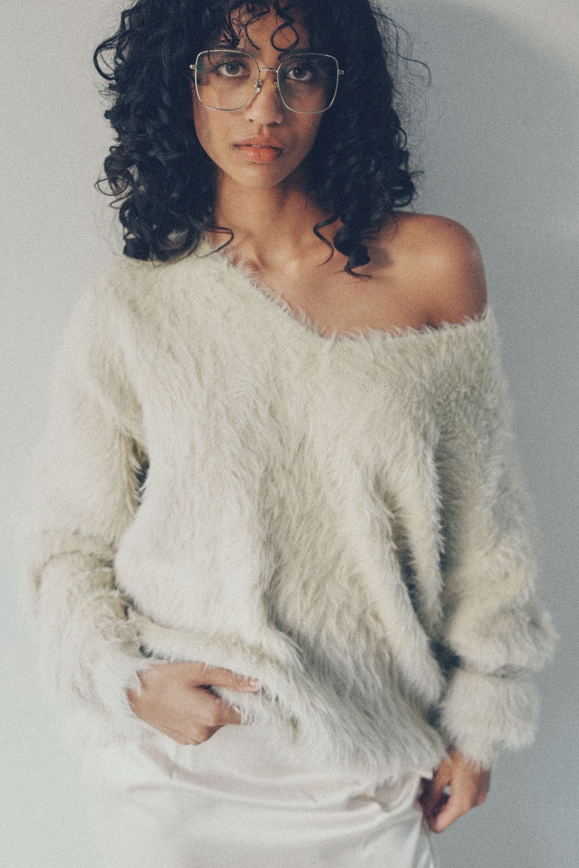 Feather 2way knit【BEIGE】