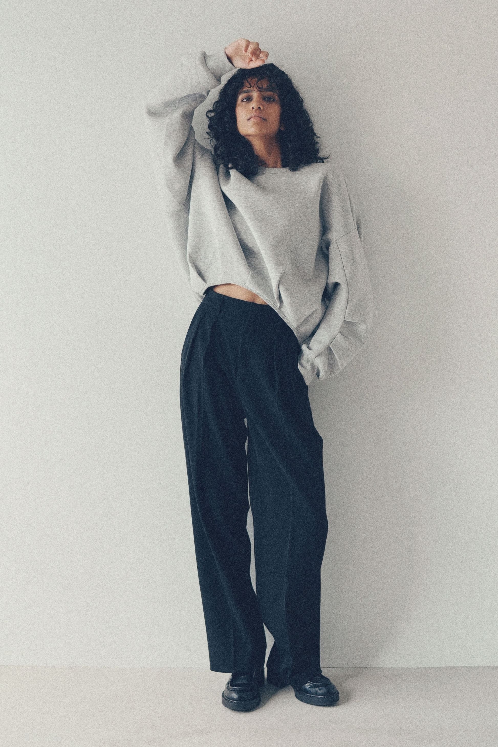 パンツ NEAU tuck wide trousers black Tuck wide trousers -black- – NEAU__online